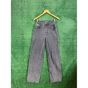 GMPRS Grey Washed Carpenter Denim Jeans Pants Relaxed Fit Streetwear Y2K
